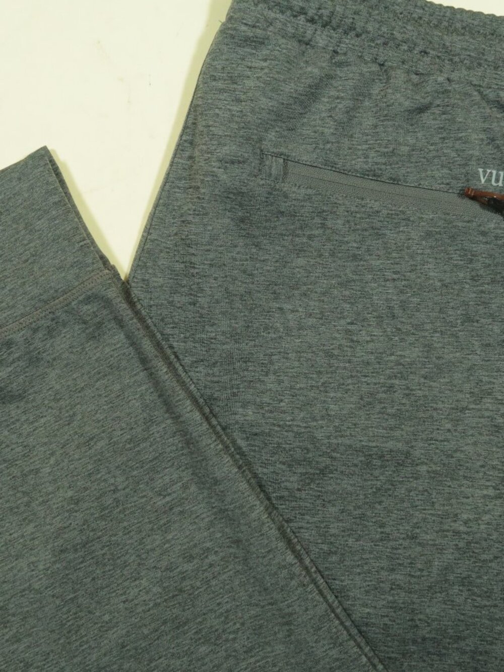 Vuori Sunday Performance Joggers Mens Large Gray Charcoal Heather Stretch